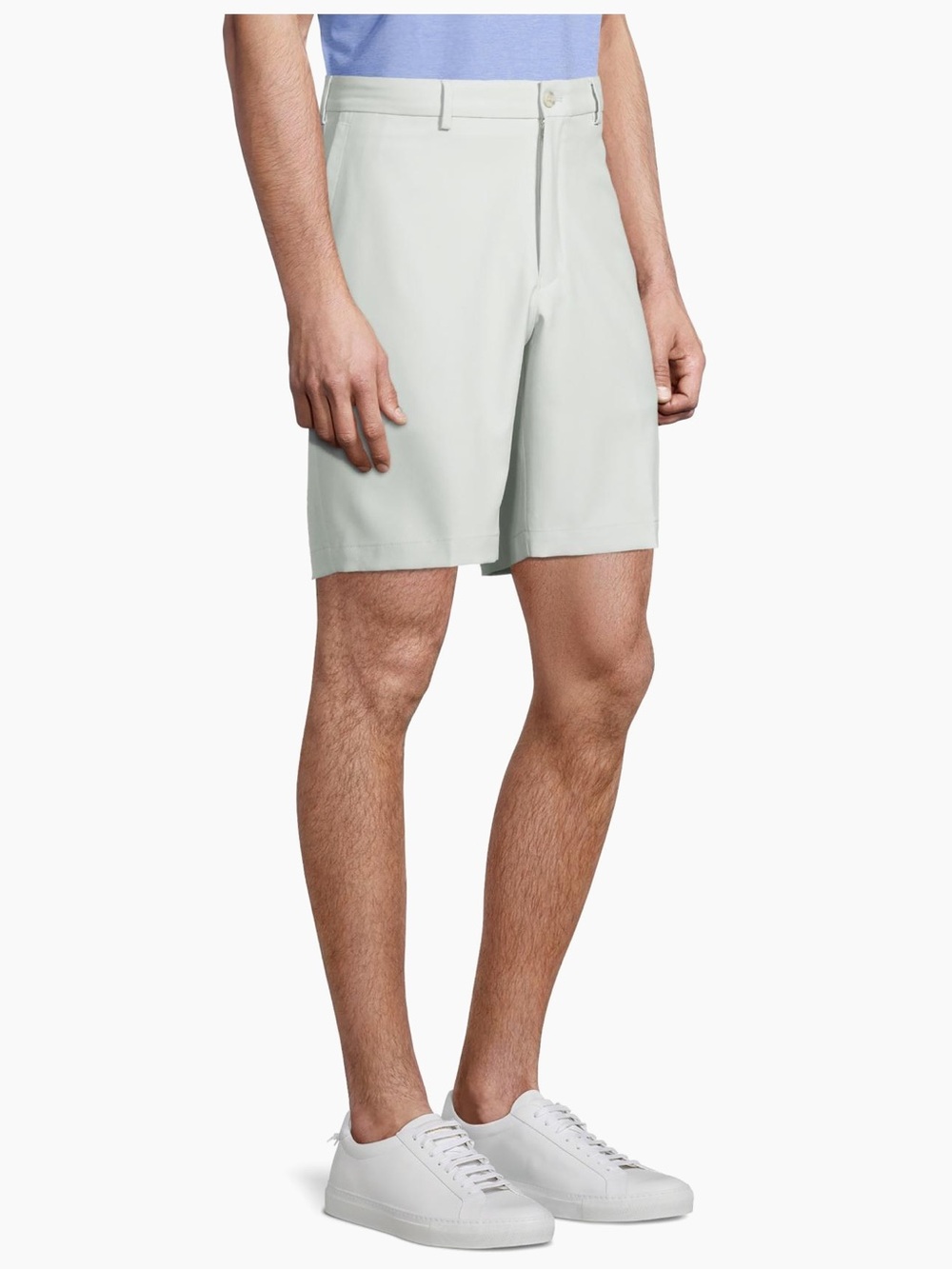 Peter Millar Salem Performance Shorts in British Grey